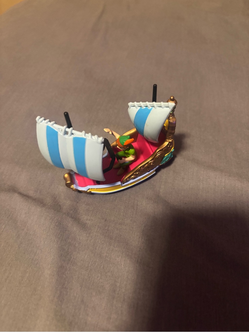 Vintage die cast Disney Peter Pan ride car